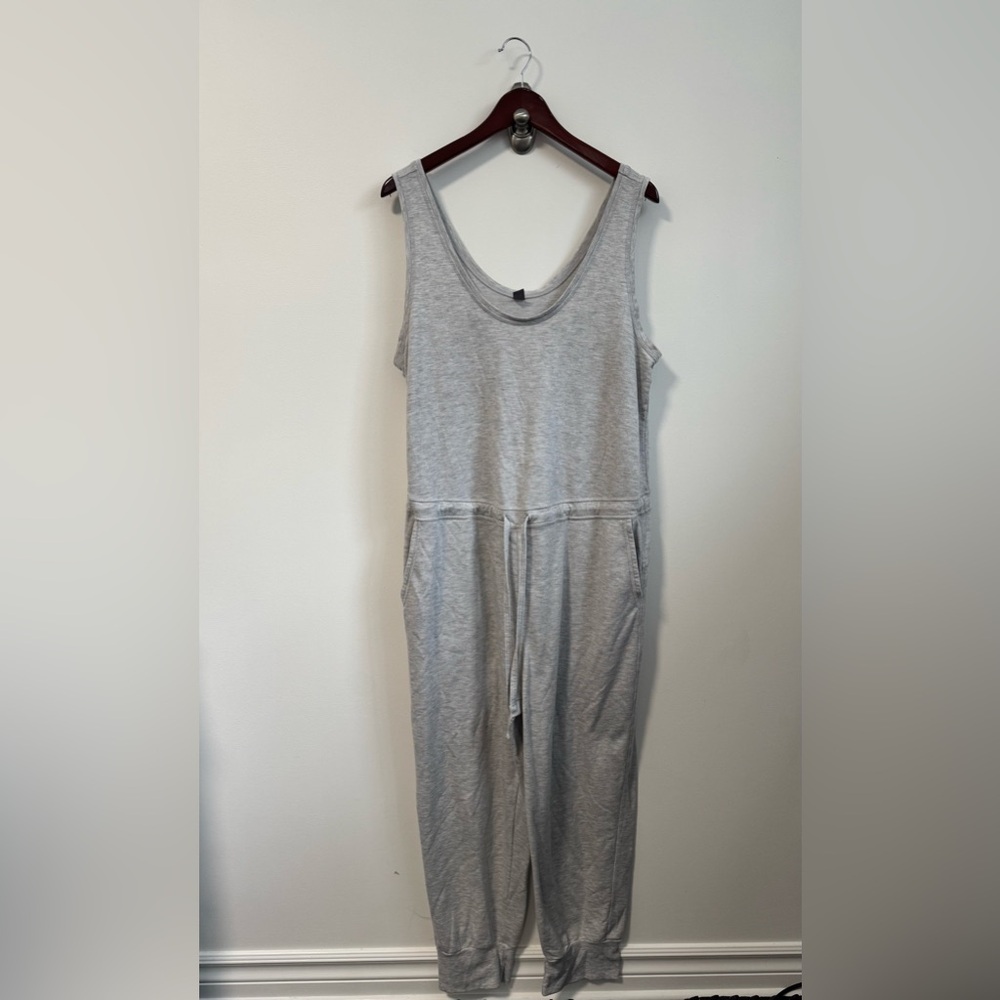 Joe Fresh Light Gray Jumpsuit